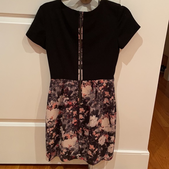 Club Monaco Floral Dress Sz 2 - Picture 5 of 8
